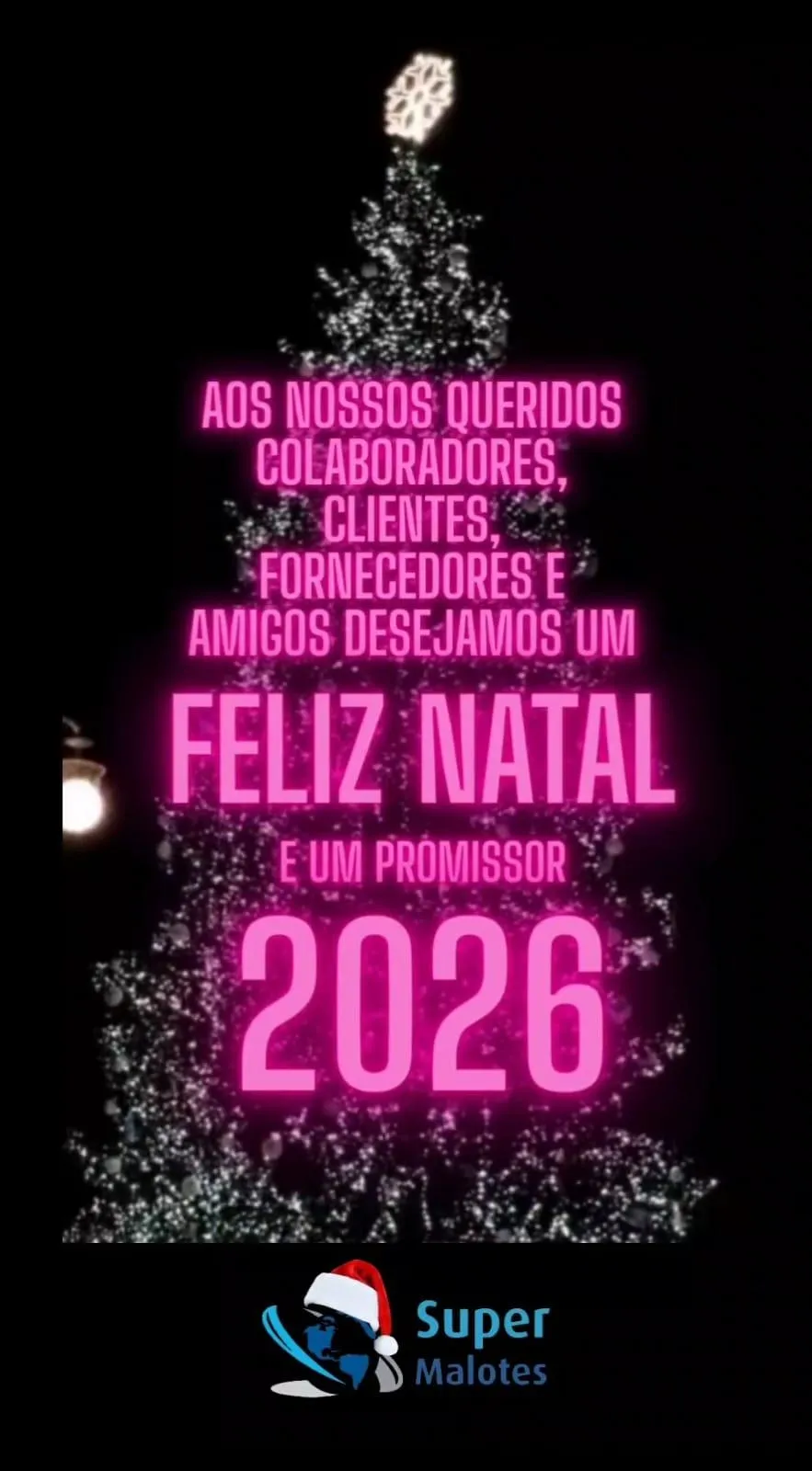Feliz Natal e um 2026 repleto de realizações